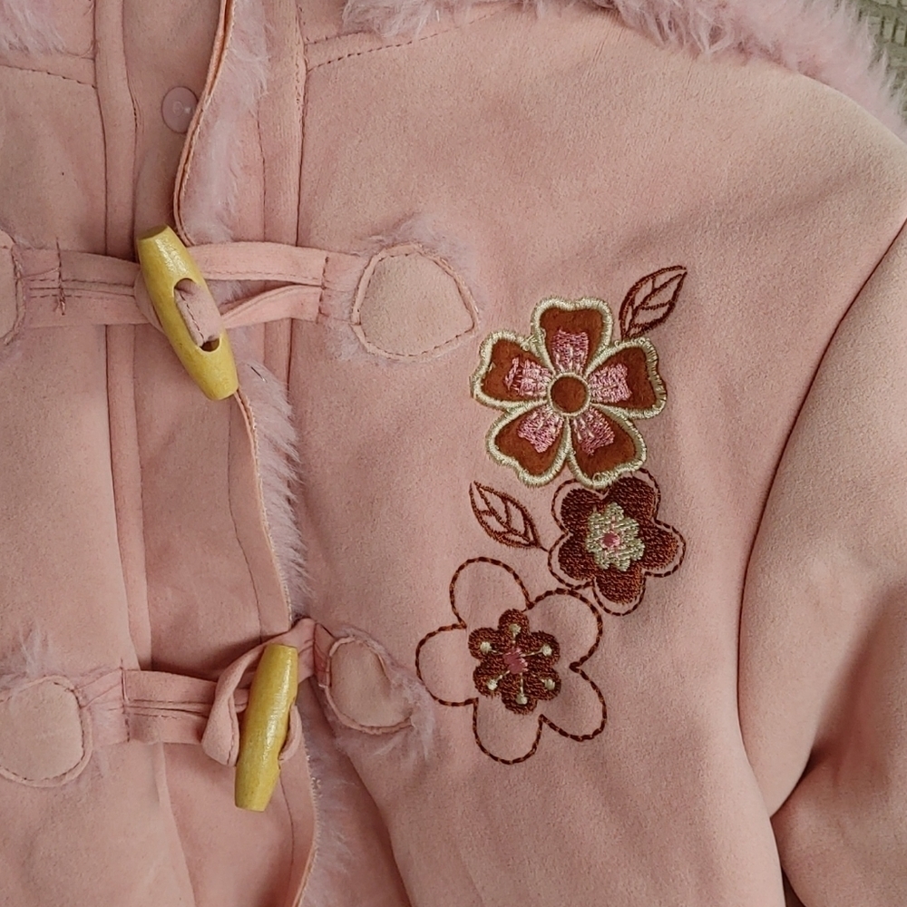 Girls winter jacket‎ Coat pink size 6X - Picture 2 of 7